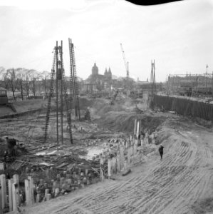 Bouw stationspostkantoor te Amsterdam, Bestanddeelnr 912-0402
