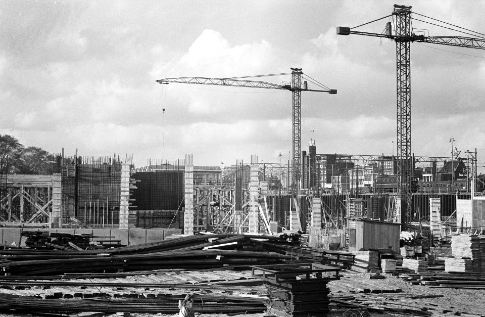 Bouw stationspostkantoor Amsterdam, Bestanddeelnr 913-0885