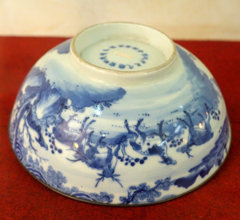 Bowl from China, 1868 AD, ceramics - Museum of Vietnamese History - Ho Chi Minh City - DSC05848