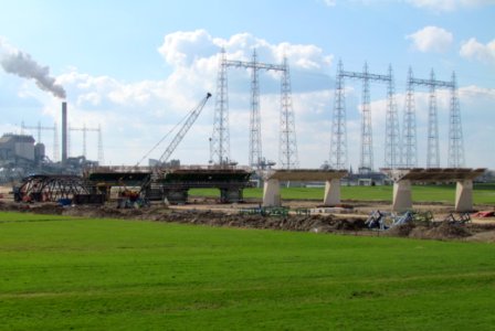 Bouw noordelijke aanbrug De Oversteek (3)