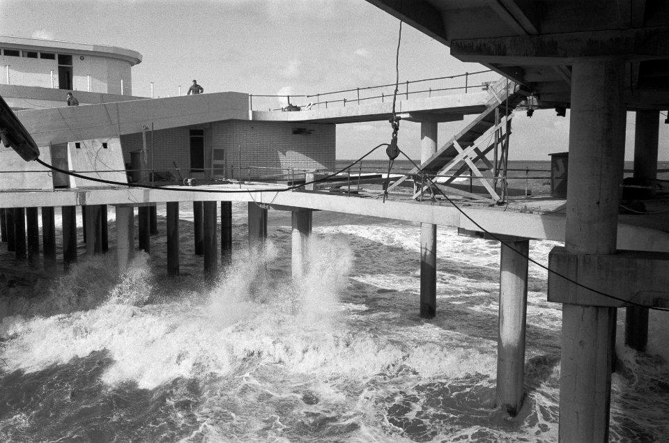 Bouw van de pier te Scheveningen, Bestanddeelnr 912-2749