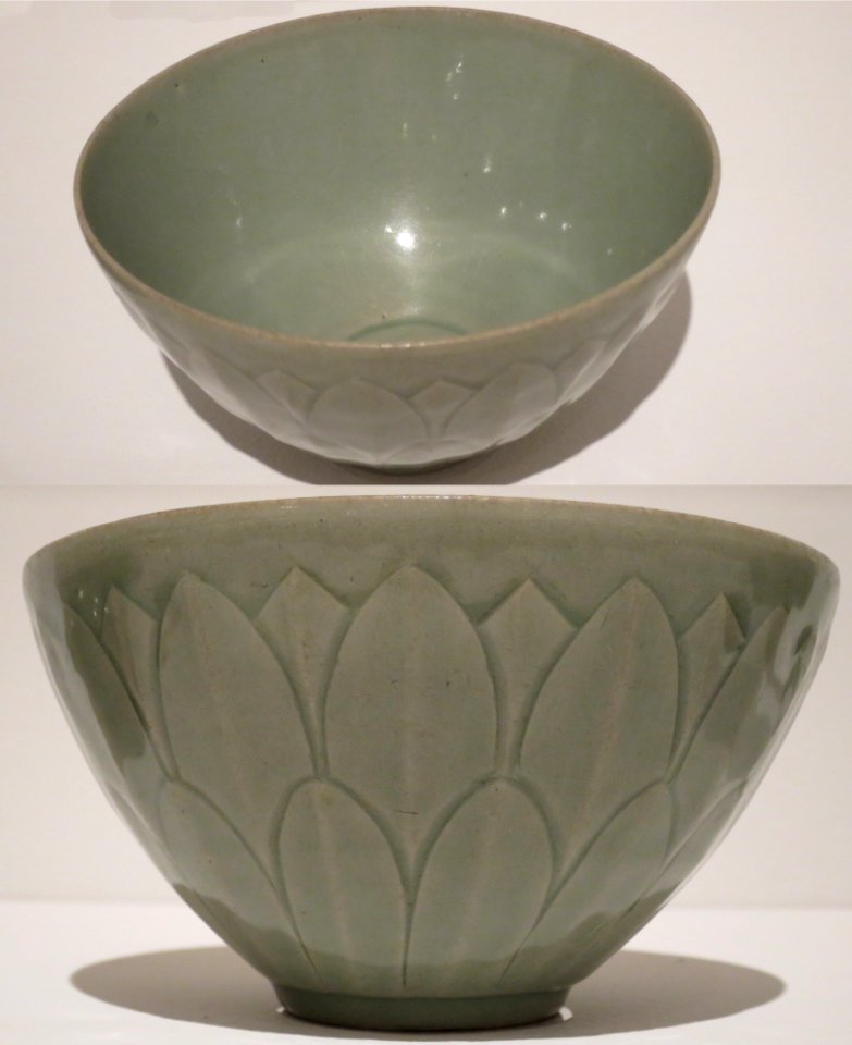Bowl from Korea, Koryo, early 12th century, celadon, Honolulu Museum of Art
