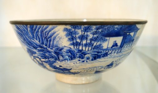 Bowl from China, 1809 AD, ceramics - Museum of Vietnamese History - Ho Chi Minh City - DSC05838