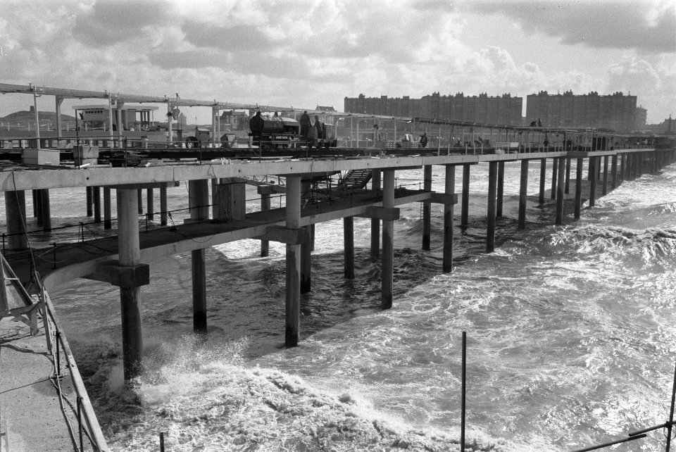 Bouw van de pier te Scheveningen, Bestanddeelnr 912-2746