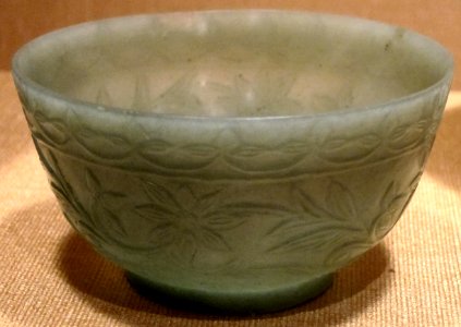 Bowl from northern India, 19th century, nephrite, Honolulu Academy of Arts photo