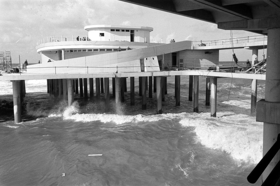 Bouw van de pier te Scheveningen, Bestanddeelnr 912-2747