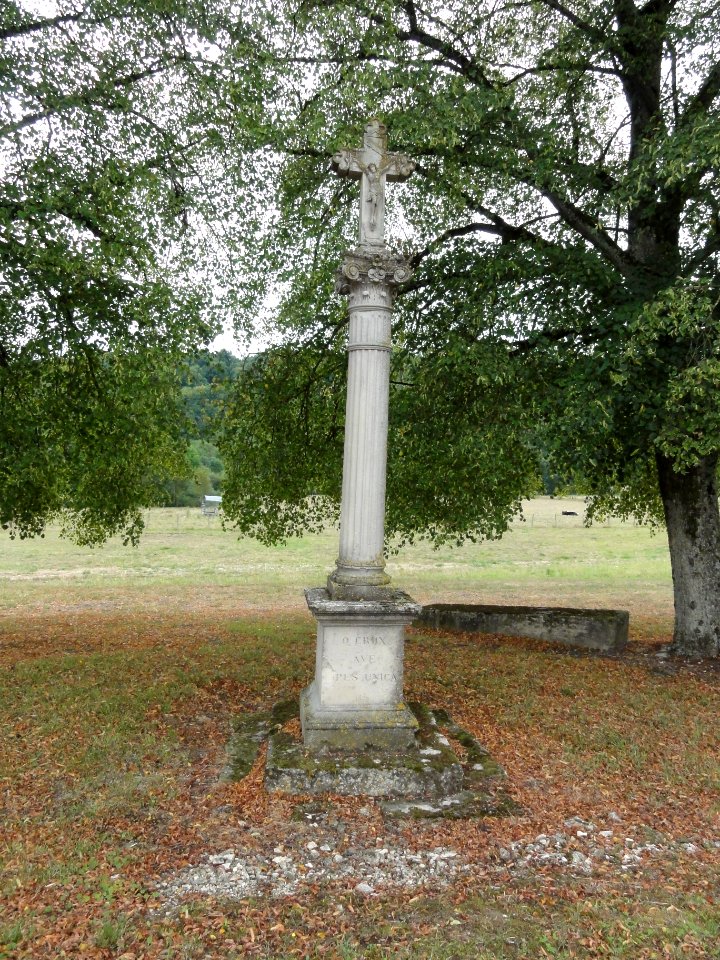 Boviolles (Meuse) croix de chemin B
