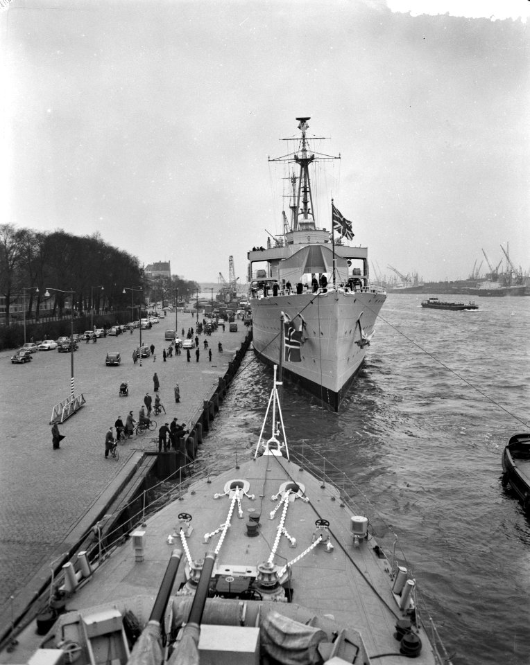 Brits en Noors vlootbezoek aan Rotterdam, Bestanddeelnr 908-4304