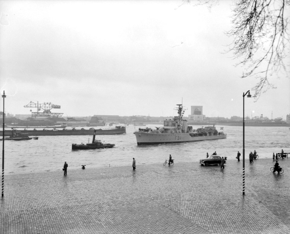 Brits en Noors vlootbezoek aan Rotterdam, Bestanddeelnr 908-4306