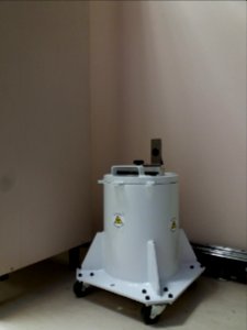 Bron - CERMEP - Salle du scanner TEP-CT de 2010, boîte du fantôme