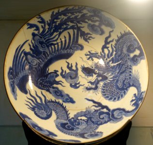 Bowl from China, 18th century AD, ceramics - Museum of Vietnamese History - Ho Chi Minh City - DSC05806