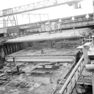 Bouw nieuw Stationspostkantoor aan het Centraal Station te Amsterdam, bouw nieuw, Bestanddeelnr 916-2607