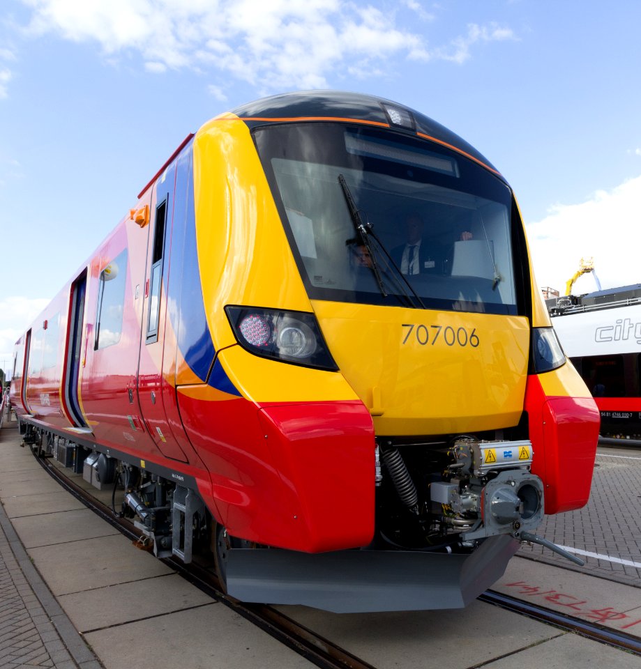 British Rail Class 707s of South West Trains - innoTrans 2016