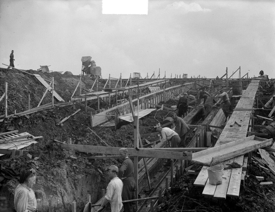 Bouw Oranjewerf te Amsterdam overzicht, Bestanddeelnr 904-1648