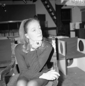 Britse actrice en danseres Sara Churchill in het Mickery-theater te Loenersloot, Bestanddeelnr 919-7996