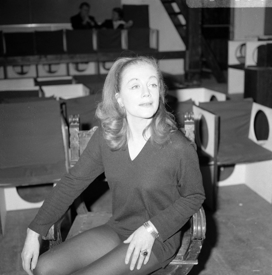 Britse actrice en danseres Sara Churchill in het Mickery-theater te Loenersloot, Bestanddeelnr 919-7995