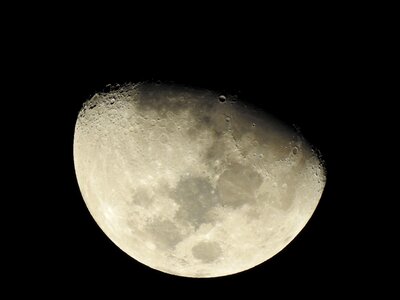 Lunar moonlight crater