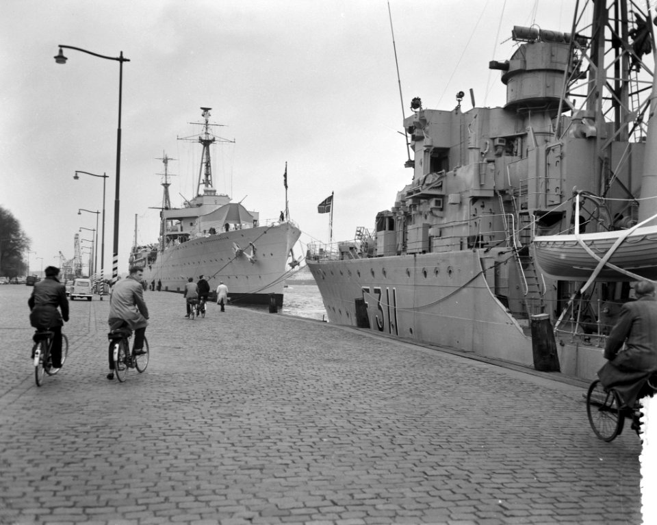 Brits en Noors vlootbezoek aan Rotterdam, Bestanddeelnr 908-4305