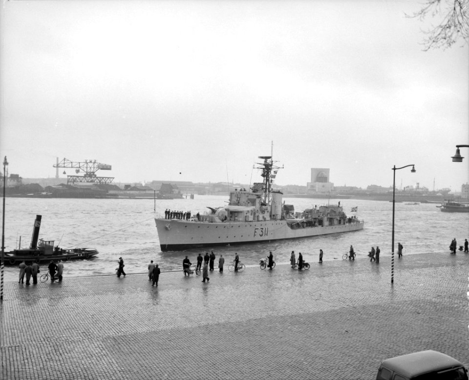 Brits en Noors vlootbezoek aan Rotterdam, Bestanddeelnr 908-4309