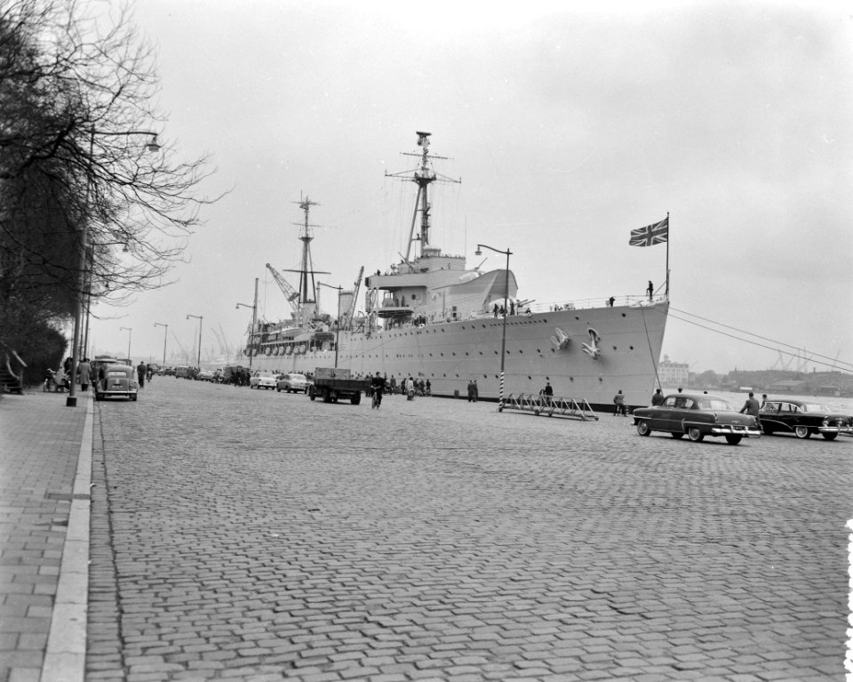 Brits en Noors vlootbezoek aan Rotterdam, Bestanddeelnr 908-4303