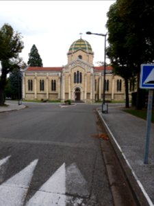 Bron - Le Vinatier - Chapelle, façade