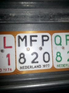 Bromfietsplaatje 1977