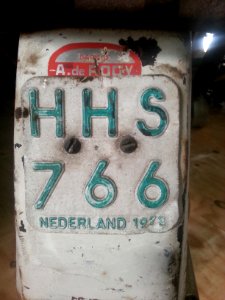 Bromfietsplaatje 1973