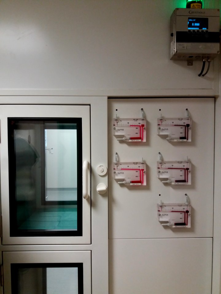 Bron - CERMEP - Appareils de mesure de pression pour la salle qui est en sous-pression