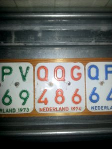Bromfietsplaatje 1974