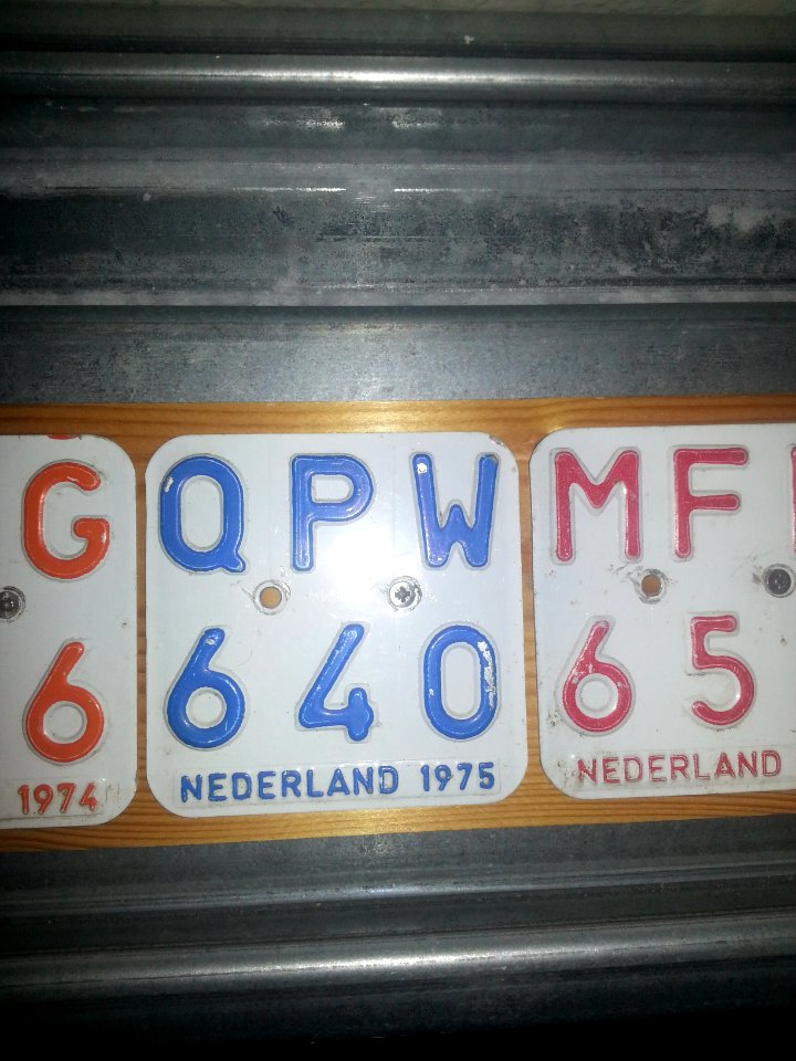 Bromfietsplaatje 1975