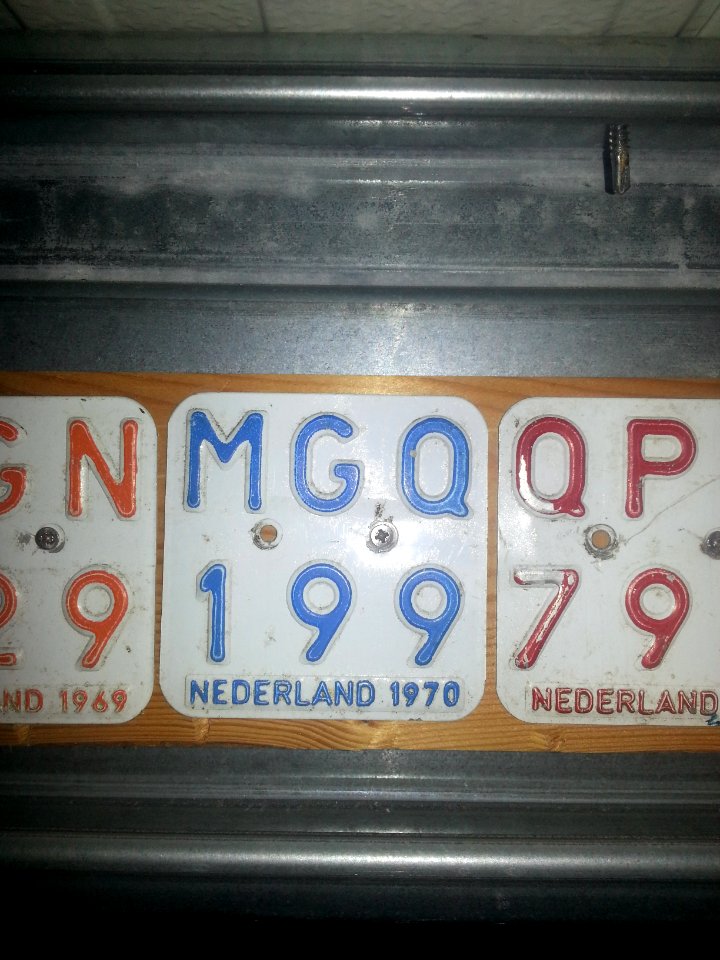 Bromfietsplaatje 1970