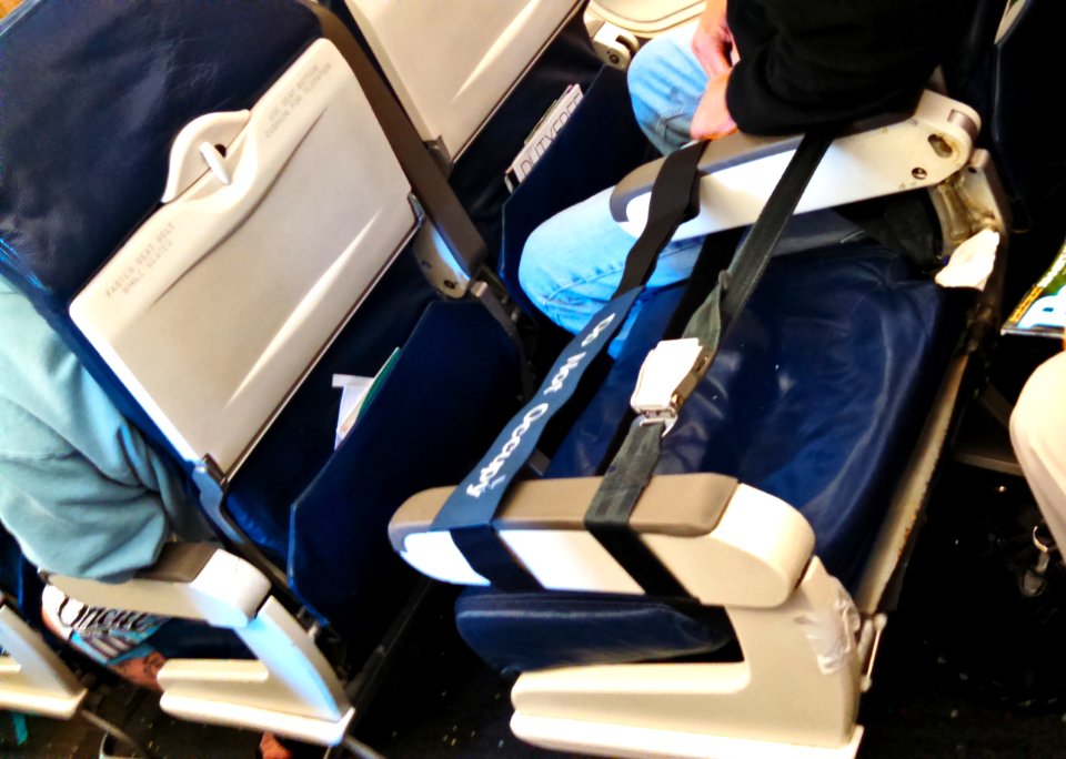 Broken Airplane Seat on American Airlines Flight