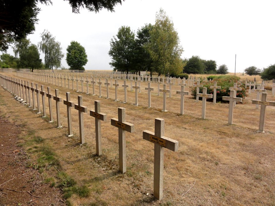 Brocourt-en-Argonne (Meuse) Nécropole nationale Brocourt-en-Argonne à Recicourt (02)