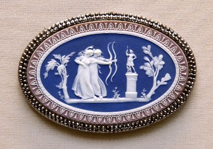 British Museum Wedgwood plaque Jasperware cameo Votaries of Diana 21022019 7728