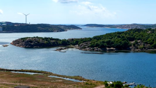 Brofjorden inlet seen from Rixö photo