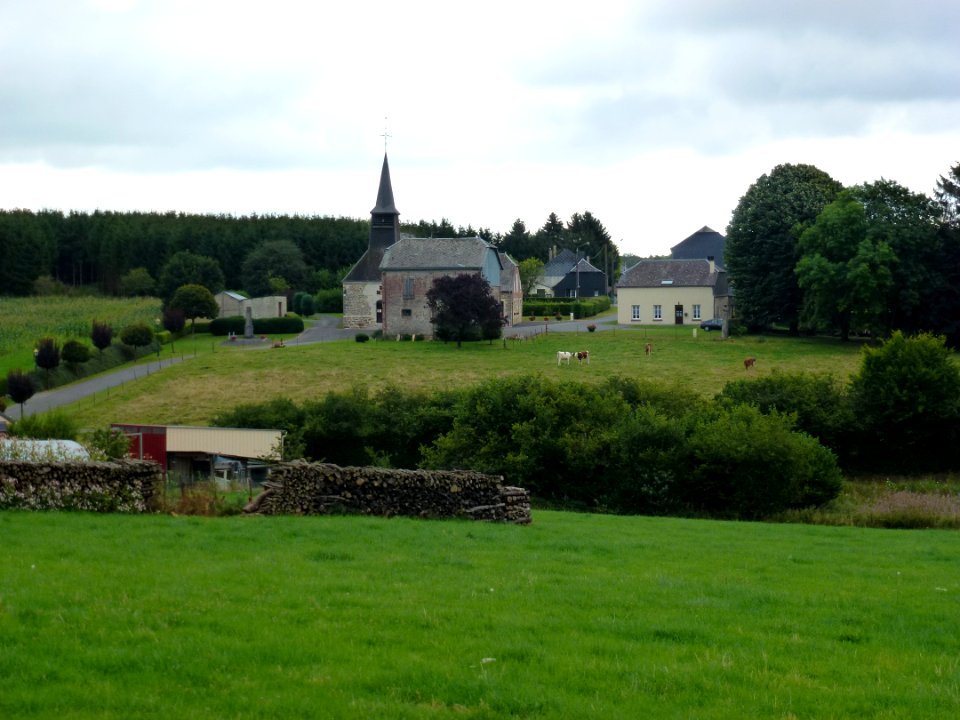 Brognon (Ardennes) vue du village