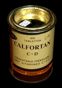 Brocades Calfortan Krachtkalk-Chocolade blik, foto1