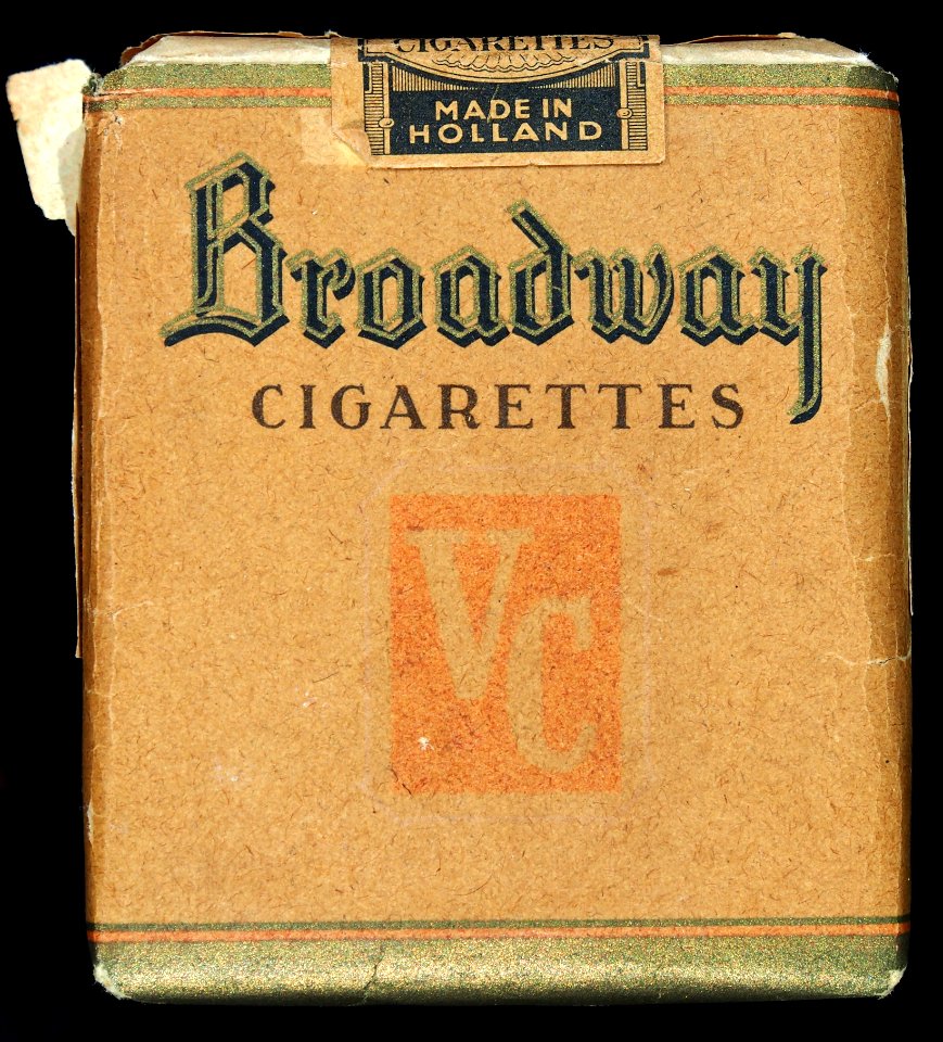 Broadway cigarettes pack, front