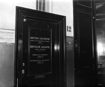 Britse ambassade en ambassadeur Bland, Bestanddeelnr 901-3425
