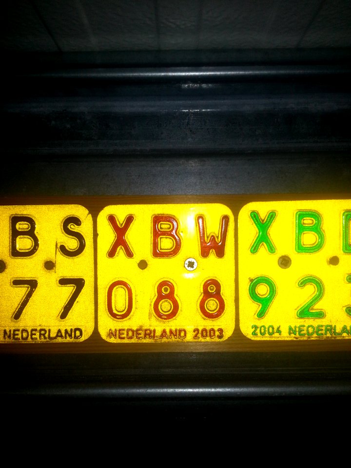 Bromfietsplaatje 2003