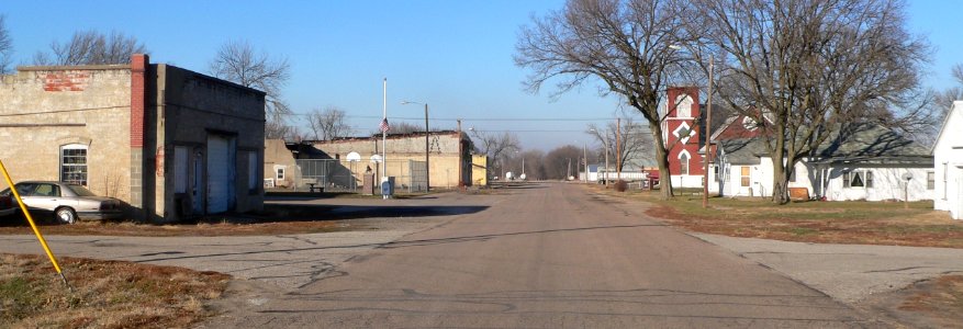 Brock, Nebraska Main Street 1