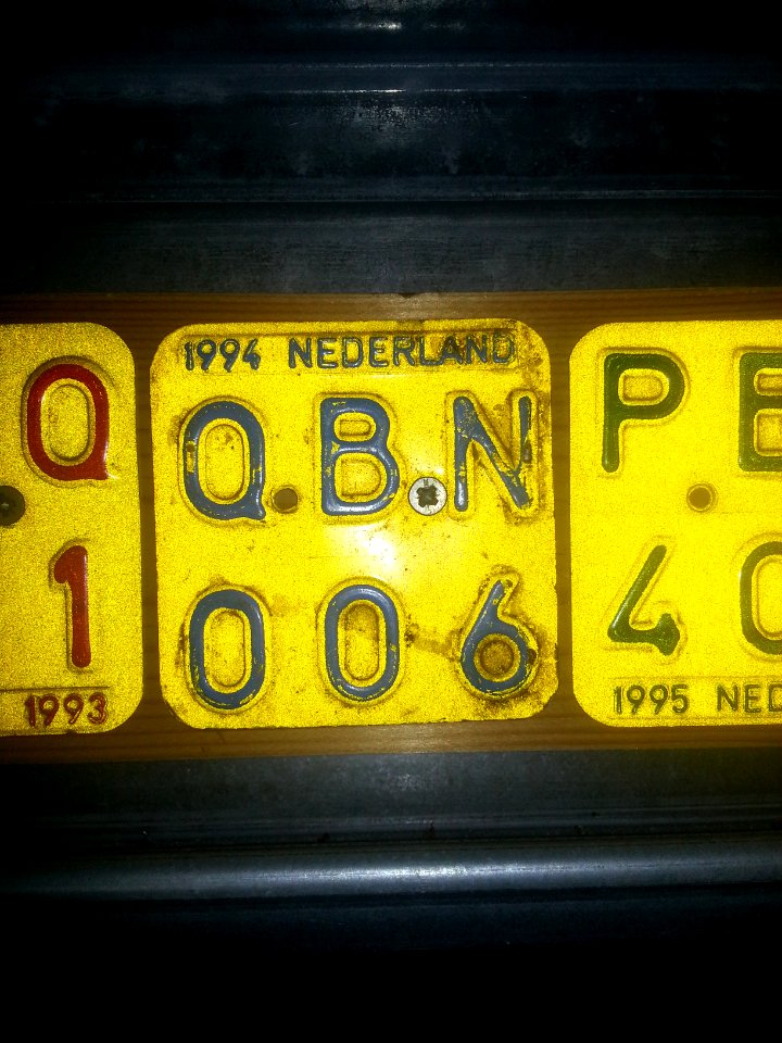 Bromfietsplaatje 1994
