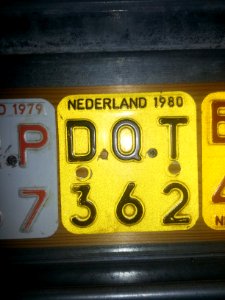 Bromfietsplaatje 1980