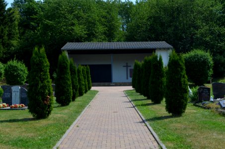 Brombach, Friedhof, Trauerhalle