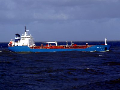 Bro Anton p2 approaching Port of Rotterdam, Holland 21-Jan-2007