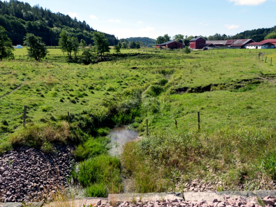 Broälven nature reserve at Bro Church