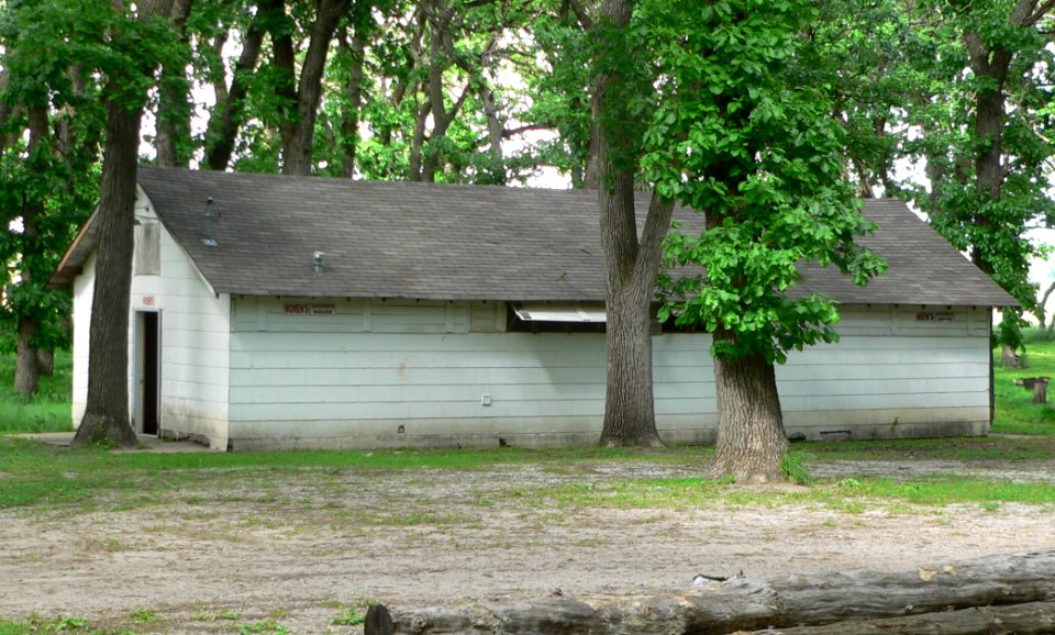 Broken Arrow Wilderness shower house 1