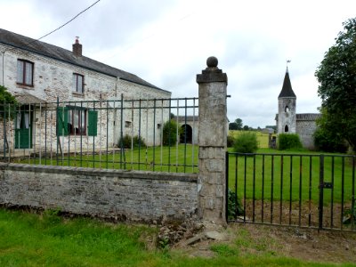 Brognon (Ardennes) vestiges du château