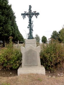 Brocourt-en-Argonne (Meuse) croix de chemin