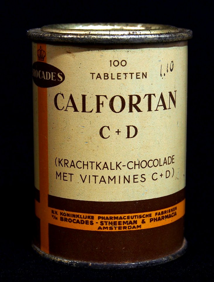 Brocades Calfortan Krachtkalk-Chocolade blik, foto2